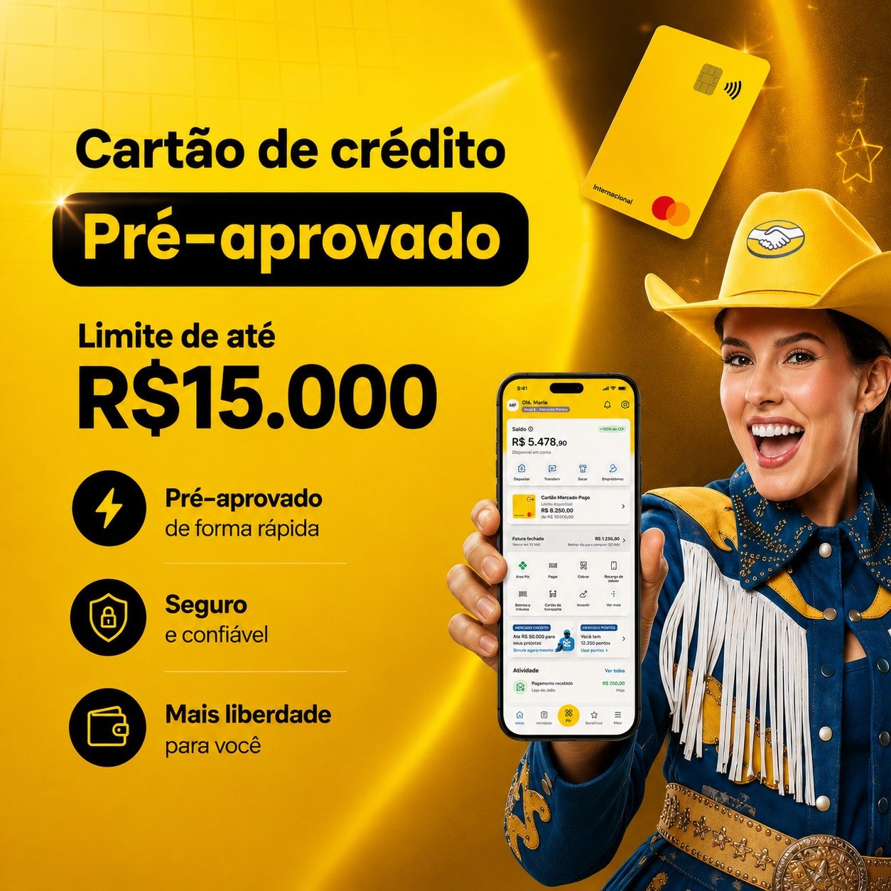  - Cartão Pré-aprovado